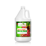 GS Plant Foods Organic Liquid Humic Acid with Fulvic - Concentrate Fertilizer for Enhanced Nutrient Uptake and Soil Conditioning - 1 Gallon