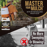 PetraTools Max Mulch Glue for Landscaping Concentrate Covers (6000-1200 sq ft), Mulch Binder Glue, Pea Gravel, Mulch for Garden, Mulch for Landscaping, Landscape Rock Glue, Gravel Glue & Lock (1 Gal)