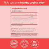 URO Vaginal Probiotics for Women pH Balance with Prebiotics & Lactobacillus Probiotic Blend - Women's Vaginal Health Supplement - Promote Healthy Vaginal Odor & Vaginal Flora, 60 Servings (Pack of 1)