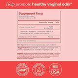 URO Vaginal Probiotics, pH Balance with Prebiotics & Lactobacillus Probiotic Blend - Women's Health Supplement - Promote Healthy Vaginal Odor & Vaginal Flora, 30 Servings (Pack of 3)