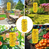 Jahy2Tech 2 PCS Wasp Trap,Carpenter Bee Trap,Wasp Traps Outdoor Hanging,Yellow Jacket Trap Wasp Killer Catcher,Wasp Deterrent Outdoor Sticky Bug Board Reusable Bee Catcher Wasp Repellent