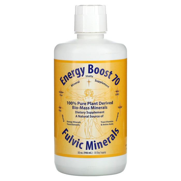 Energy Boost 70, Fulvic Minerals, 32 oz (946 ml), Morningstar Minerals