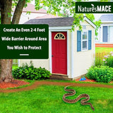 Nature’s MACE Snake Repellent 25 lb/Covers 13,200 Sq. Ft. / Keep Snakes Out of Your Garden, Yard, Home, attic and More/Snake Repellent/Safe to use Around Home, Children, & Plants