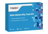 PaternityLab DNA Maternity Test - Lab Fees & Shipping Included - Results in 1-2 Days - at-Home Collection Kit for Mother & Child