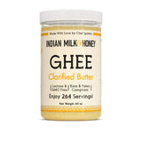 Classic Ghee Butter, Grass-Fed by Indian Milk & Honey, 44 oz with 264 Servings Each | Handmade & Locally Sourced Ghee Clarified Butter | Lactose, Gluten & Casein Free | Ghee in Recyclable PET Jars