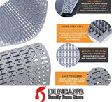 Duncan's Chicken Nesting Pads (6 PACK) - Dura-Pad Poultry Mats for Bedding and Laying Eggs - Chickens, Ducks, and Hens - Washable Reusable Box Liners with Air Circulation and Waste Filtering