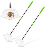 Saillong Large Spider Insect Catcher with Long 31'' Handle, Contactless Spider Grabber Removes Release Spiders and Insects, Spider Catchers for Home Kid Nature Explore (2)