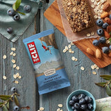 CLIF BAR - Blueberry Almond Crisp - Made with Organic Oats - Non-GMO - Plant Based - Energy Bars - 2.4 oz. (12 Pack)