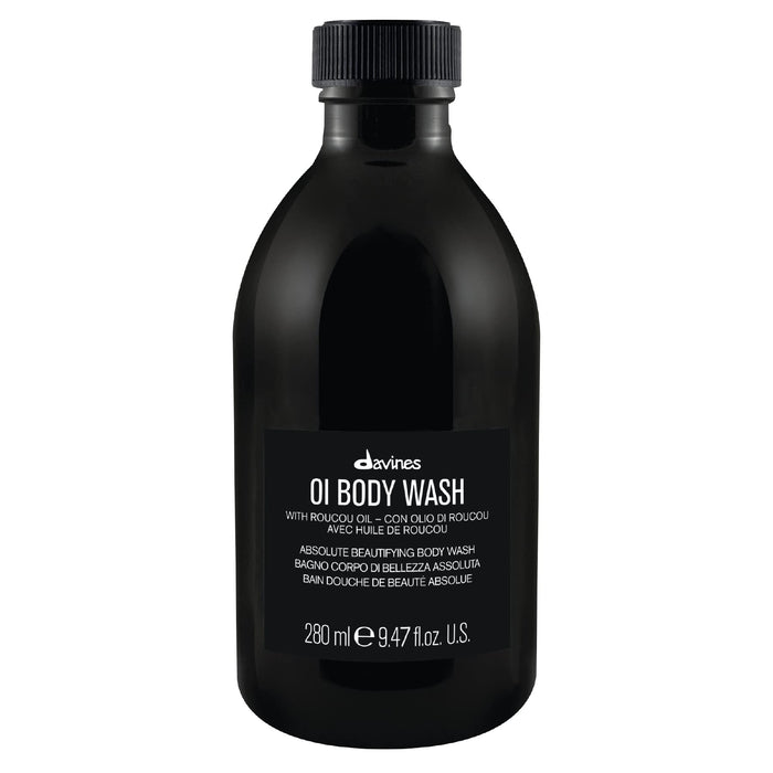 Davines OI Body Wash, Hydrate and Gently Cleanse, With Roucou Oil, 9.47 Fl Oz