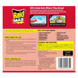 Raid Max Liquid Ant Bat; Kills Ants Where They Breed, For Indoor and Outdoor Use; 8 Bait Stations
