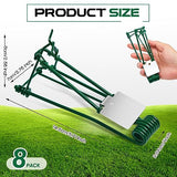 Qualirey 8 Pcs Outdoor Gopher Trap Easy Set Mole Trap Weather Resistant Gopher Killer Vole Trap for Lawn Garden Farm (Green)