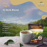 Vida Divina TeDivina Detox Tea All Organic Healthy Cleansing Formula, Caffeine Free All Natural Colon Cleanse Digestive Tea and Body Detox, 12 Blended Herbs - Original Flavor 0.3oz (Pack of 1)