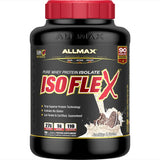 ALLMAX ISOFLEX Whey Protein Isolate, Cookies & Cream - 5 lb - 27 Grams of Protein Per Scoop - Zero Fat & Sugar - 99% Lactose Free - Gluten Free & Soy Free - Approx. 75 Servings