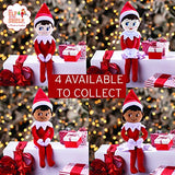 The Elf on the Shelf Plushee Pals Snuggler Girl Dark Skin 12"