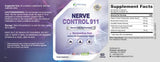Phytage Labs Nerve Control 911 - Natural Plant Based Nerve Health Supplement (60 Capsules)