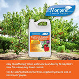 Monterey - Fruit Tree & Vegetable Systemic Drench -Systemic Tree and Shrub Insect Drench, Apply Once for Season Long Control - 1 Gallon Concentrate