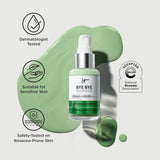 IT Cosmetics Bye Bye Redness Serum - Skin-Calming & Hydrating Face Serum - Instantly Neutralizes Facial Redness - 1% Colloidal Oatmeal, Centella, Peptide & Niacinamide – All Skin Types - 1 fl oz