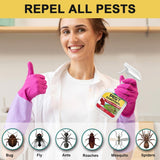 DALIYREPAL Pest Control Spray Rodent Repellent Indoor, Peppermint Oil Spray for Rodents, Mouse Repellent, Mice Repellent, Rat Repellent Spray for Mice,Rats,Spiders,Ants,Roaches 1-Bottle