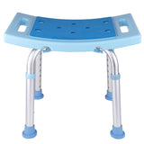 Shower Chair for Elderly Seniors,Shower Stools and Benches for Adults,Bath Chair Shower Benches for The Disabled,Shower Seats,Blue Tub Chair