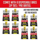 8 Pack Big Bag Fly Bag Trap - Fly Bags Outdoor Disposable Fly Trap Bag - Fly Trap Disposable Horse Fly Traps Outdoor - Fly Trap Bags Outdoor Disposable Hanging Net Fly Traps Large Disposable Fly Traps