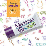 Mederma Kids Skin Care - Reduces the Appearance of Scars, 1 Pediatrician Recommended Product for Scars, Goes on Purple, Rubs in Clear, Kid-Friendly Scent, 0.7 Oz (Package May Vary)