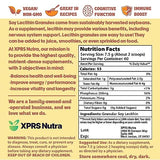 XPRS Nutra Soy Lecithin Granules Non GMO - Lecitina de SOYA - 100% Pure Soy Lethicin Granules - Premium SOYA Lethicin Granules - Food Grade Fat Emulsifier Suitable for Baking (16 Ounce)