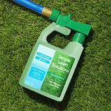 Maximum Green & Growth Fertilizer High Nitrogen 28-0-0 Liquid Lawn Food Spray Spring & Summer- Any Grass Type- Simple Lawn Solutions - Concentrated Quick & Slow Release Attached Sprayer (32 Ounce)