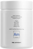 Codeage Akkermansia Muciniphila Probiotic Supplement - 3-Month Supply of Akkermansia Probiotic & Chicory Inulin - Daily Synbiotic Probiotic Chicory Root - 100 Million AFUs - Gluten-Free - 90 Capsules