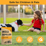 Pufado Mole Repellent, Gopher Repellent Outdoor, Vole Repellent, Mole Deterrent for Yard, Mole Repellant for Lawn, Mole Control, Keep Mole and Vole Out of Your Garden, Safe Around Pet & Plant-8 Packs