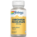 Solaray Chromium Picolinate Tablets, 200 mcg | 200 Count