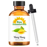 Sun Essential Oils 4oz - Ylang Ylang Essential Oil - 4 Fluid Ounces