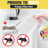 ANEWNICE Rodent Repellent Spray,Mouse Repellent,Mice Repellent for House,Peppermint to Repel Mice,Mouse and Rats,Natural Peppermint Rodent Repellent Indoor and Outdoor,Mice Away,Safe to Use, 12.5 OZ