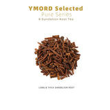 YMORD Dandelion Root Tea Bags | Roasted Long & Thick Dandelion Root | Supports Kidney Function | 100% Natural Detox Tea | Non-GMO, Vegan, Caffeine Free | 8.46oz | 40 Pyramid Sachets Total | Pack of 2