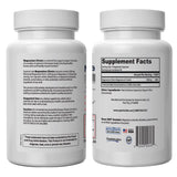 Superior Labs Magnesium Citrate - 100% NonGMO Safe from Additives, Stearates, Gluten and Other Allergens - Powerful Dose for Sleep, Cramps, Twitches - 1,250mg Citrate, 120 Vegetable Caps
