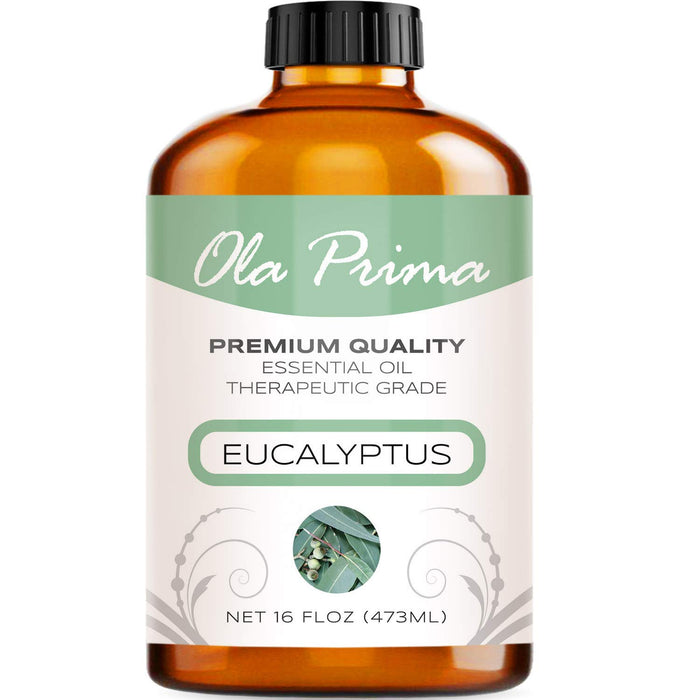 Ola Prima Oils 16oz - Eucalyptus Essential Oil - 16 Fluid Ounces