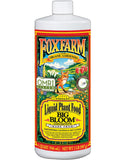 Fox Farm Fertilizer Soil Trio Liquid Nutrient: Tiger Bloom, Grow Big, Quart Bottles + Twin Canaries Chart (Pack of 3-32 oz )