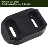 SIMPERAC Polymer Skid Shoes for Ariens Snow Blower 72600300 Slide Shoes Replace for Ariens 02483859 Snow Thrower Skid Plates with Mounting Hardware Kit (2 Packs)