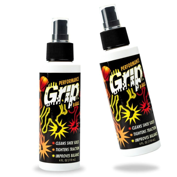 Performance Grip Spray for Basketball Shoes Shoe Sole Protector Improves Traction, Cleans & Rejuvenates Shoe Soles Shoe Protector Spray for Sport Shoes Basketball Accessories (2 Pack)
