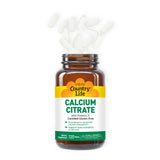 Country Life Calcium Citrate with Vitamin D, 120 Tablets, Certified Gluten Free, Certified Vegan, Certified Halal, Non-GMO Verified