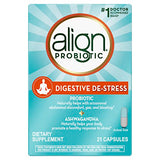 Align Probiotic, Digestive De-stress, Probiotic for Women and Men with Ashwagandha, Helps with a Healthy Response to Stress, Gluten Free, Soy Free, Vegetarian, 21 Capsules