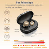 Tangsonic Hearing Aids,Rechargeable Hearing Amplifiers For Seniors,With Noise Cancelling and Charging Case Mini Invisible Hearing Aids.