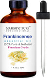 MAJESTIC PURE Frankincense Essential Oil, Premium Grade, Pure and Natural, for Aromatherapy, Massage, Topical & Household Uses, 1 fl oz