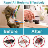 SUAVEC Rodent Repellent, Mice Repellent, Mouse Repellents, Peppermint Oil to Repel Mice and Rats, Rat Repellent for House, RV Rodent Repellant, Mice Away Repellent for Indoors, Rat Deterrent-8 Packs