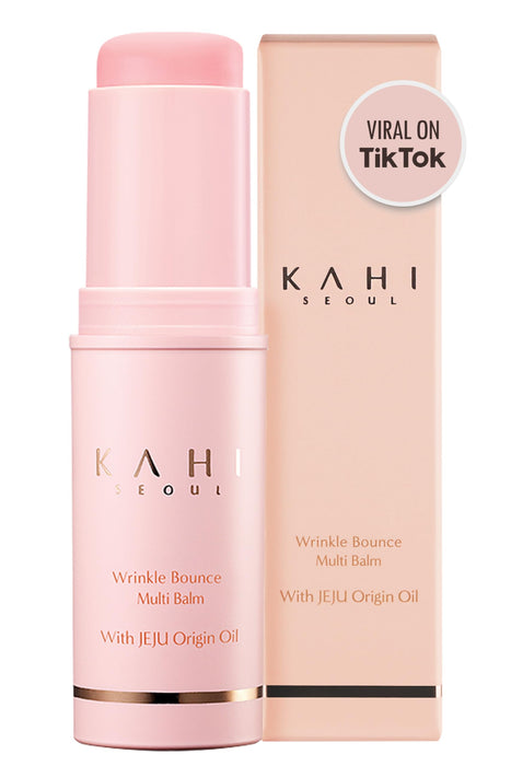 KAHI Wrinkle Bounce All-in-One Hydrating Multi-Balm for Face, Lips, Eyes and Neck - Daily Moisturizer Stick with Moisture Mist - 0.32 oz