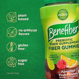 Benefiber Prebiotic Fiber Supplement Gummies for Digestive Health, Assorted Fruit Flavor - 81 Count