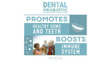 Replenish the Good Dental Probiotic | Vegan Supplements w/BLIS K12 & M18 | Boosts Oral Health | Fights Bad Breath (Halitosis), Tooth Decay, Strep Throat | 60 Sugar-Free Chewable Tablets (Mint Flavor)