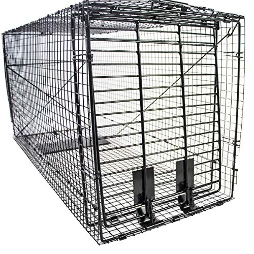 Humane Way Folding 50 Inch Live Humane Animal Trap - Safe Traps for Al