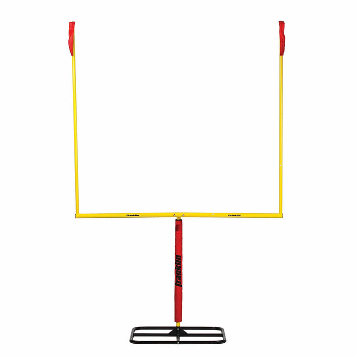 Franklin Sports Authentic Steel Football Goal Post 8.5' x 5.5' - Post for Kids - Football Goal Post Set - Kicking Field Goals - Youth Football Set - Portable Football Goal Post