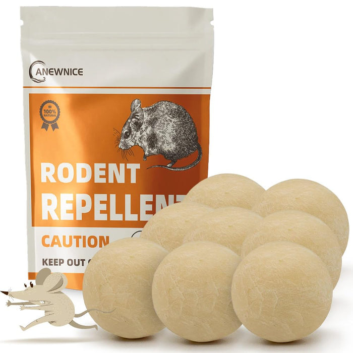 ANEWNICE Rodent Repellent,Mouse Repellent,Mice Repellent for House,Natural Rat Repellent, Peppermint Oil to Repel Mice and Rats,Ready-to-Use for Indoor & Outdoor Use - 8 Packs