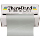 THERABAND Resistance Bands, 6 Yard Roll Professional Latex Elastic Band For Upper & Lower Body, Core Exercise, Physical Therapy, Pilates, Home Workouts, Rehab, Silver, Super Heavy, Advanced Level 2